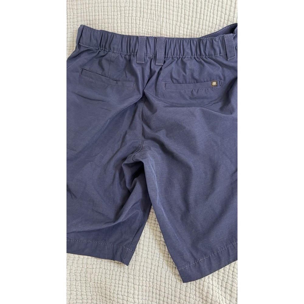 Banana Republic Core Temp Shorts Men's Sz 32 Navy Blue Golf Outdoors EUC - Picture 3 of 4